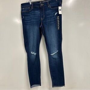 0344 GAP Legging Skimmer Jeans Women’s Ultra Stretch Mid Rise Skinny Ankle Denim